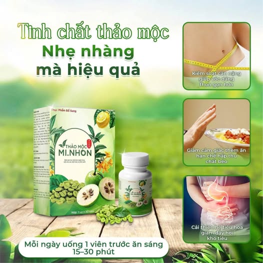 Thảo mộc Mi Nhon plus mẫu mới chính hãng