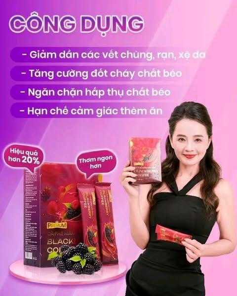 Đốt mỡ hiệu quả, kiểm soát khẩu phần ăn, thúc đẩy chuyển hóa năng lượng.