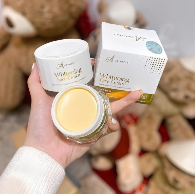 Kem Face Pháp A Cosmetics mẫu mới chính hãng| Dưỡng trắng da