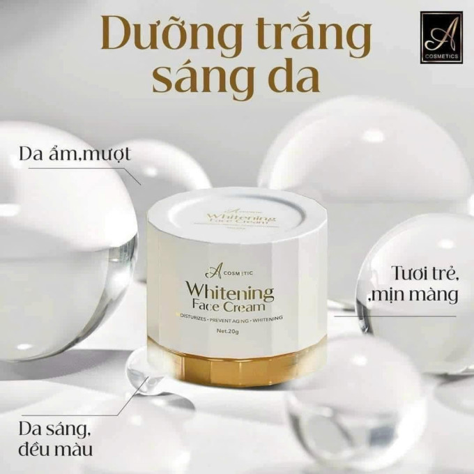 Thành phần chính Kem Face A