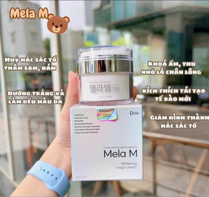 Kem Mela M Hàn Quốc – Giải Pháp Toàn Diện Cho Làn Da Nám Sạm