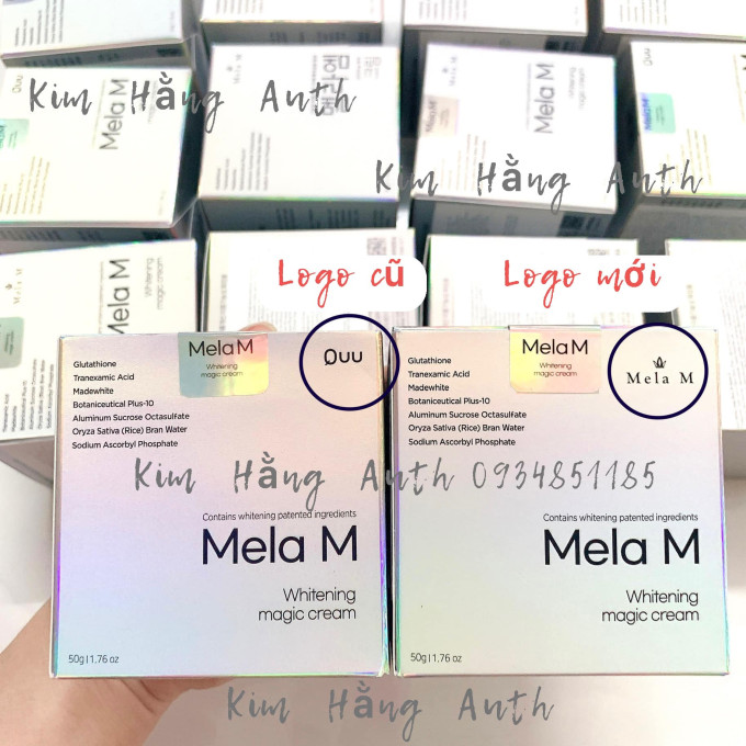 Kem nám Mela M mẫu mới nhất