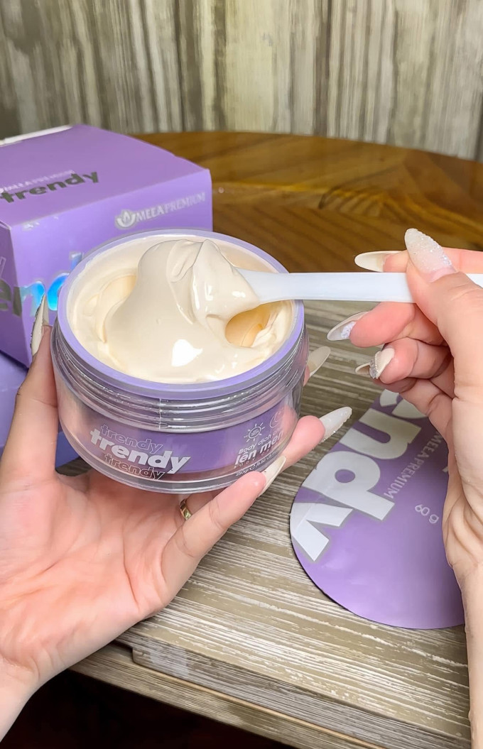 Thành phần chính kem body Trendy
