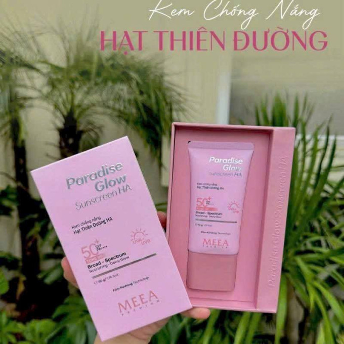 Kem chống nắng Meea - Kem chống nắng hạt thiên đường 50g chính hãng