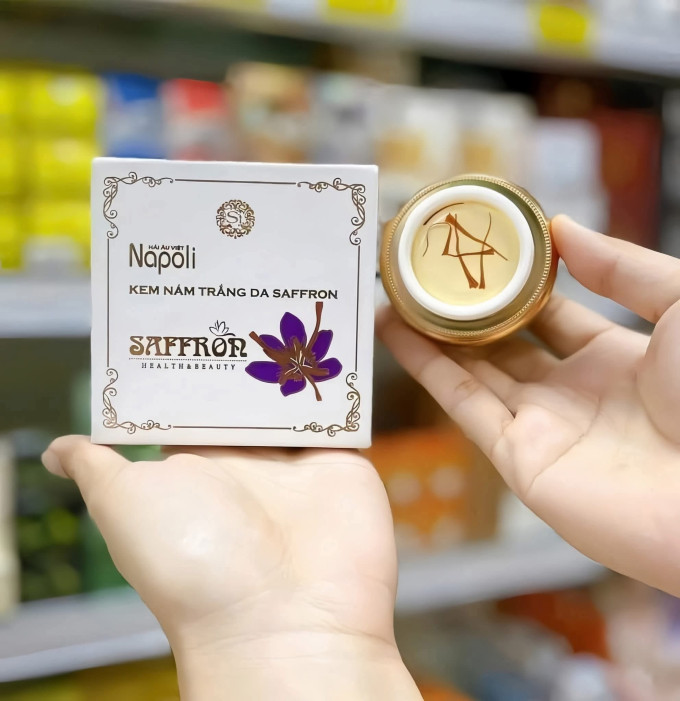 Kem Hải Âu Việt -Kem nám Saffron mờ nám, tàn nhang hiệu quả