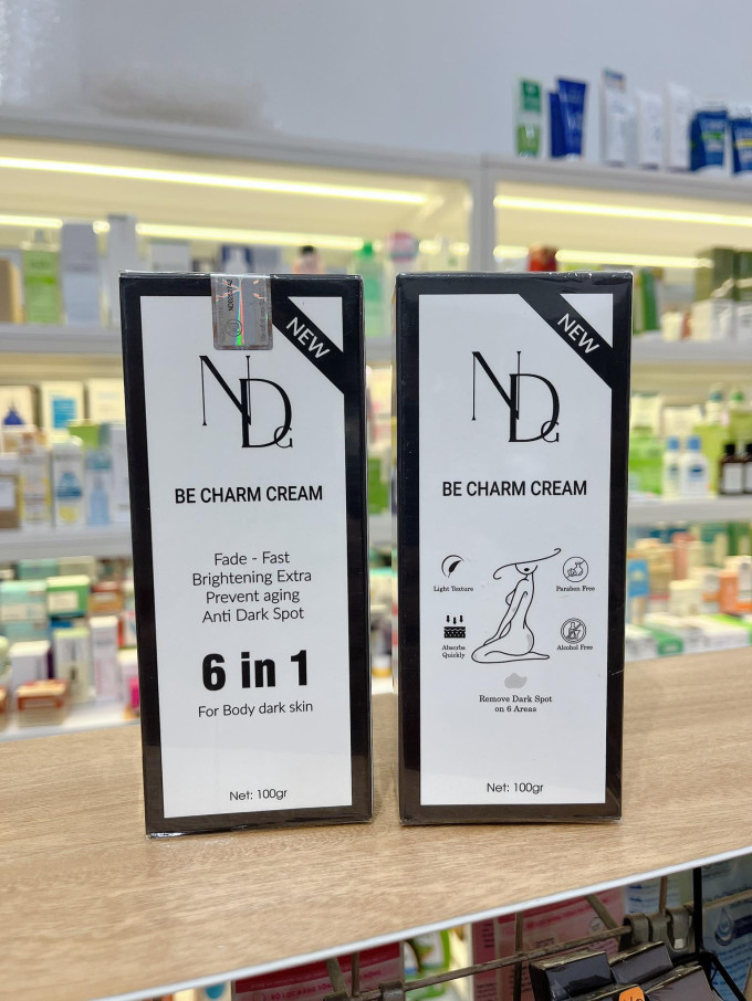 Kem Trị Thâm Be Charm Cream 6 in 1|Bí quyết trị thâm body an toàn, lành tính, cho làn da đều màu, sáng mịn từ bên trong