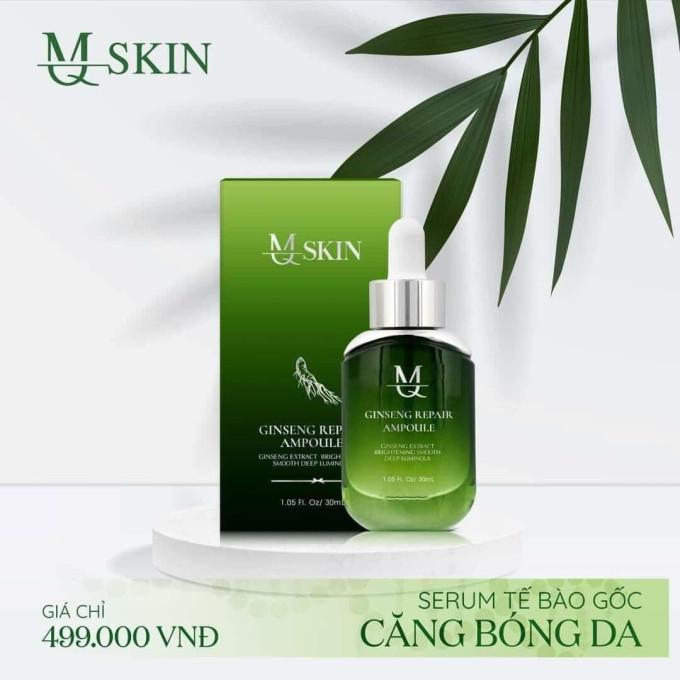 Serum căng bóng da nhân sâm MQ Skin