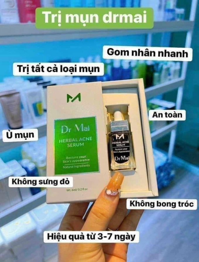 Hỗ trợ điều trị mụn hiệu quả