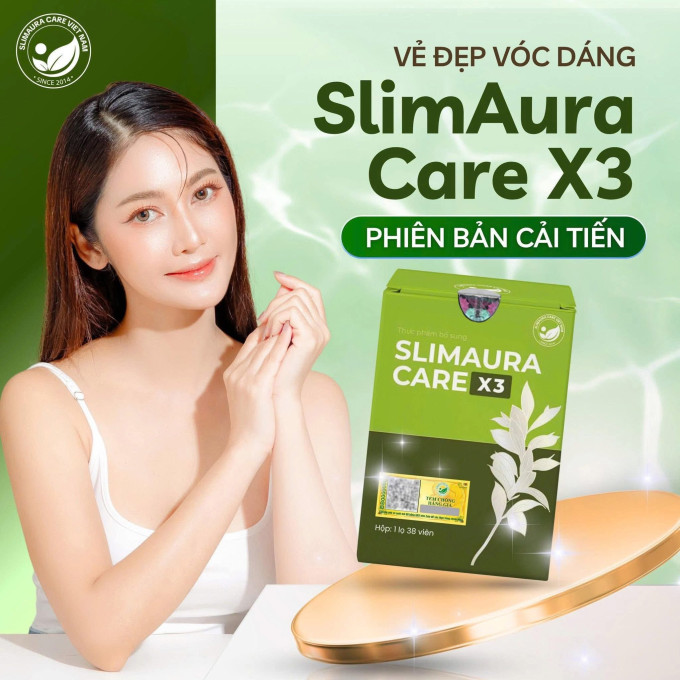 Slimaura Care X3 kiểm soát cân nặng hiệu quả an toàn