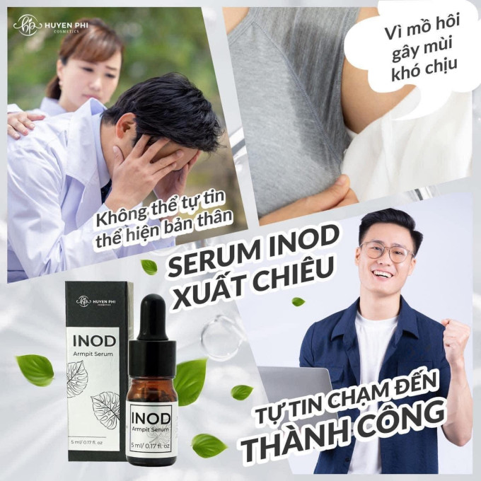 Khử mùi hôi nách, hôi chân hiệu quả chỉ sau vài lần sử dụng.