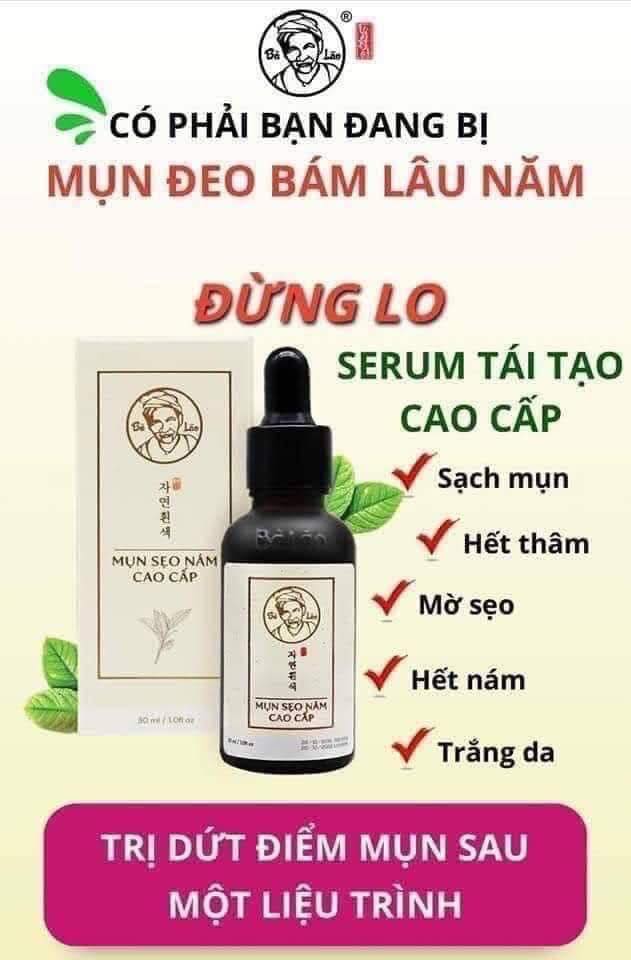 Trị mụn Bà Lão chính hãng| Giải pháp an toàn và hiệu quả cho làn da mụn.