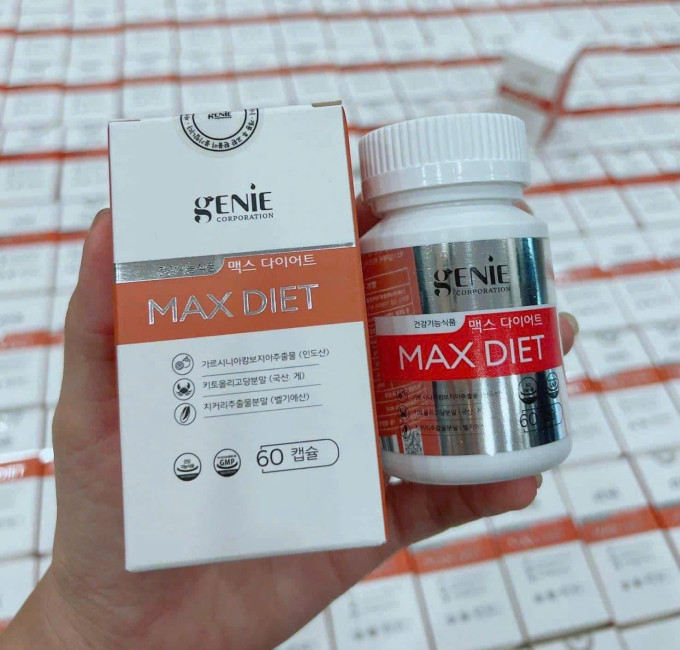 Viên uống giảm cân Max Diet- Đốt mỡ nhanh, giữ dáng đẹp tự nhiên