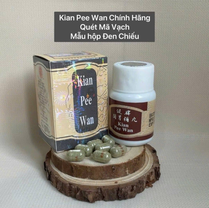 Kiện Tỳ Khai Vị Kian Pee Wan| Hộp 30 viên chuẩn chính hãng