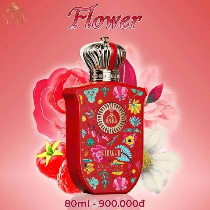 Nước Hoa Good Charme Flower 80ml – Hương Thơm Hoa Cỏ Quyến Rũ Dành Cho Nữ