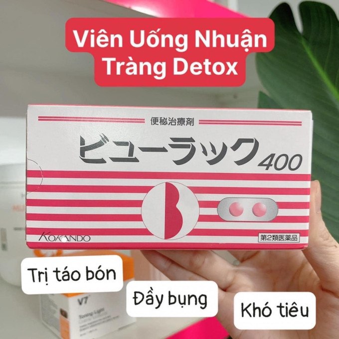 Hỗ trợ điều trị táo bón hiệu quả.