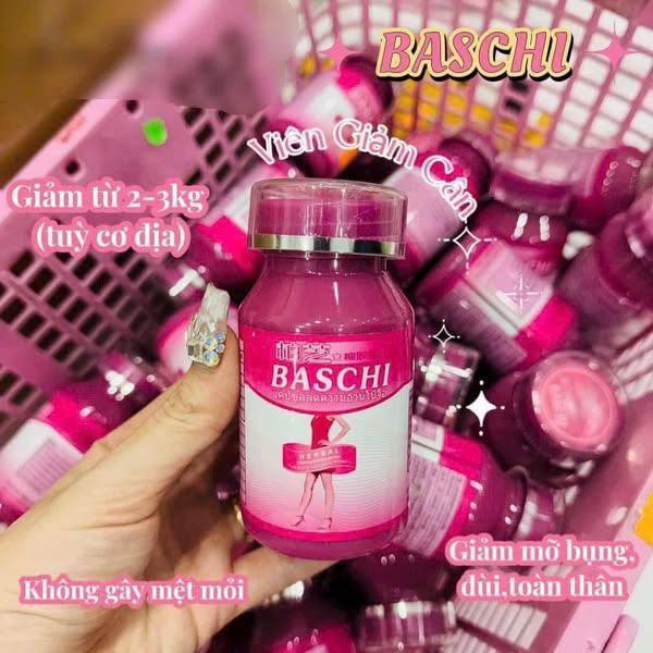 Baschi Hồng – Viên uống giảm cân thảo dược Thái Lan