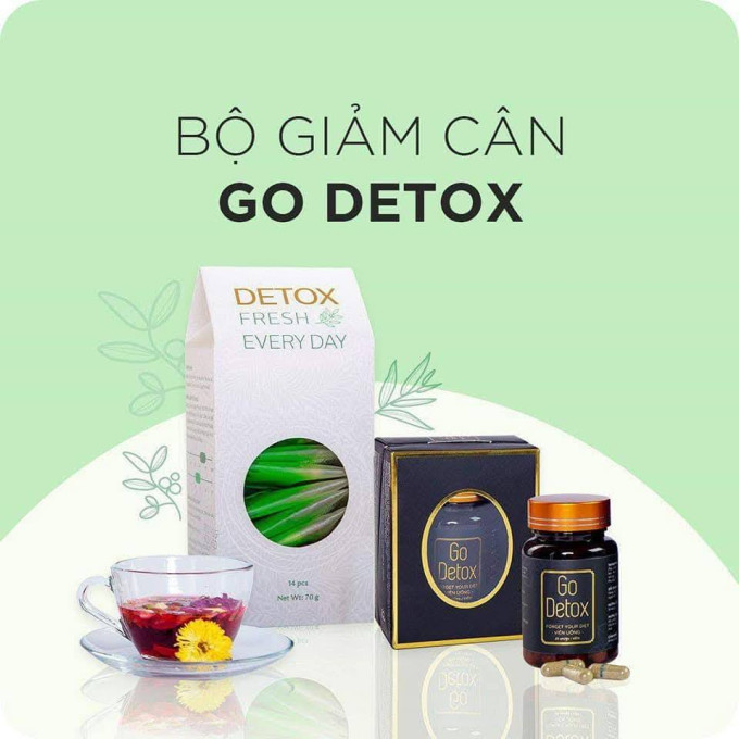 Trà GO DETOX Công Ty Maxi SG (Mẫu Mới) – Giảm Cân An Toàn, Hiệu Quả, Chính Hãng 100%