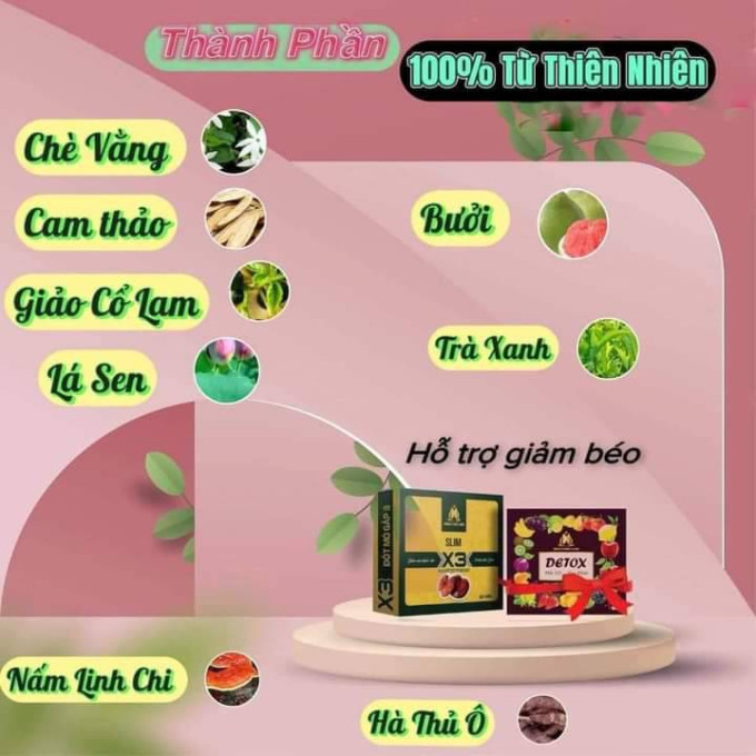 Vì sao nên chọn Slim X3 Đông Y?