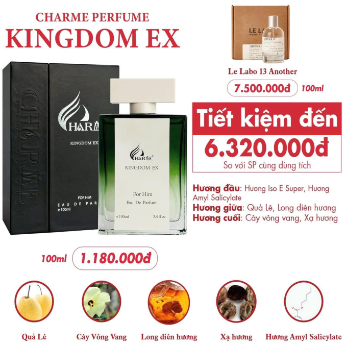 Cách sử dụng Nước hoa Charme