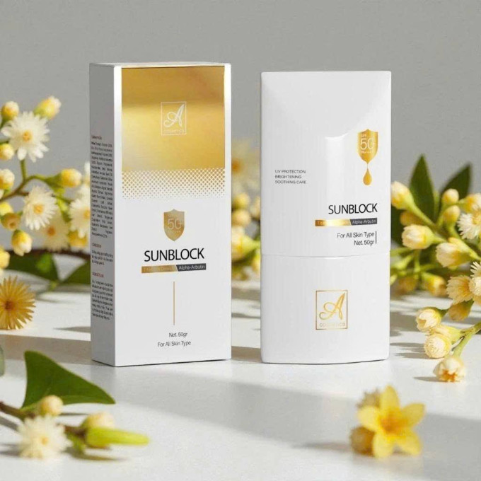 Kem chống nắng chữ A Cosmetics mới – Bảo vệ da, dưỡng sáng, không bí da