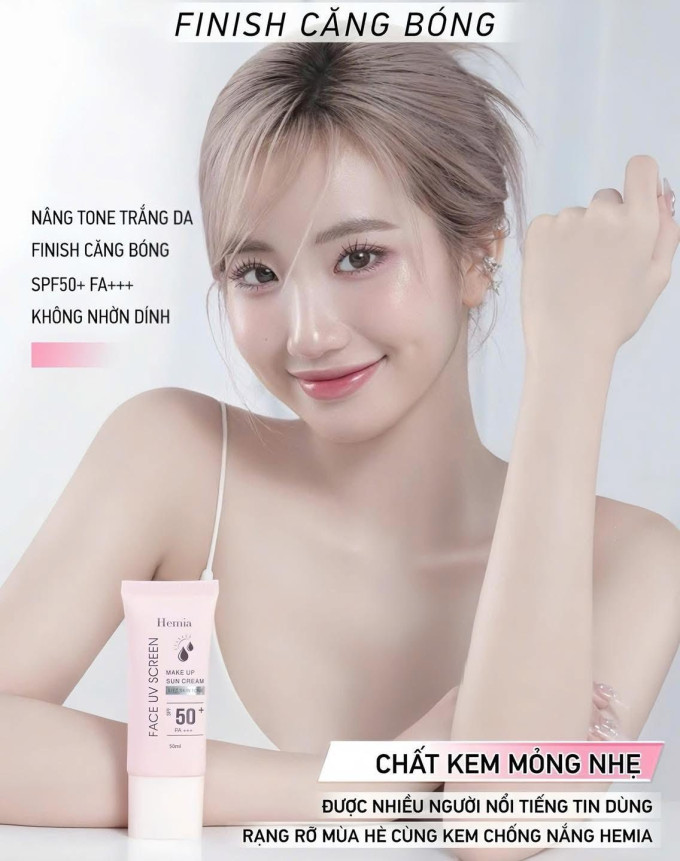 Vì sao nên chọn Kem Chống Nắng Hemia?