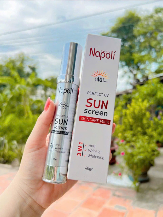 Kem chống nắng Napoli Hải Âu Việt chính hãng