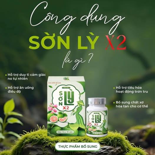 Sờn Lỳ X2 chính hãng -giảm cân hiệu quả, an toàn