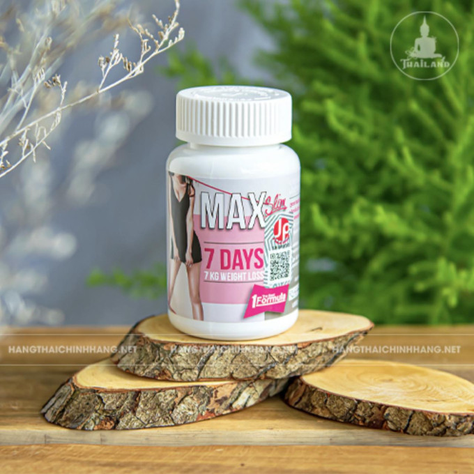 Giảm cân Max 7 Day -Hỗ Trợ Đốt Cháy Mỡ Thừa, Lấy Lại Vóc Dáng Thon Gọn