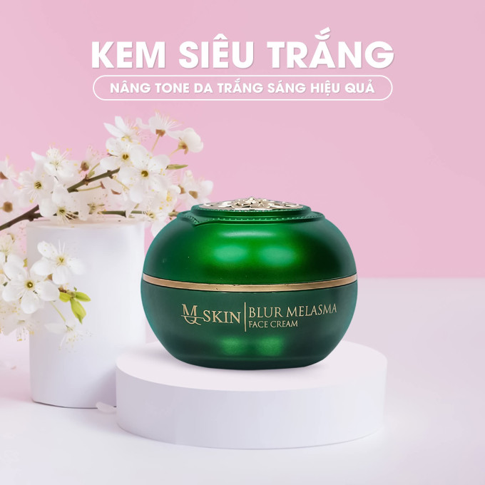 Kem siêu trắng MQ Skin – Hỗ trợ giảm nám, dưỡng trắng và chăm sóc da