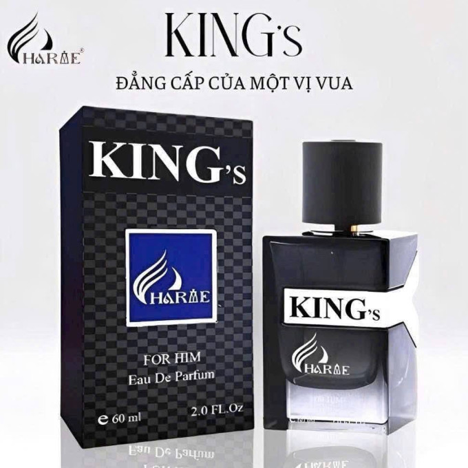 Nước Hoa Nam Charme King 60ml -Lịch Lãm, Nam Tính Và Cuốn Hút