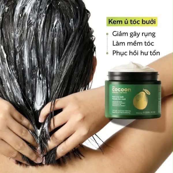 Dưỡng tóc mềm mượt, suôn vào nếp