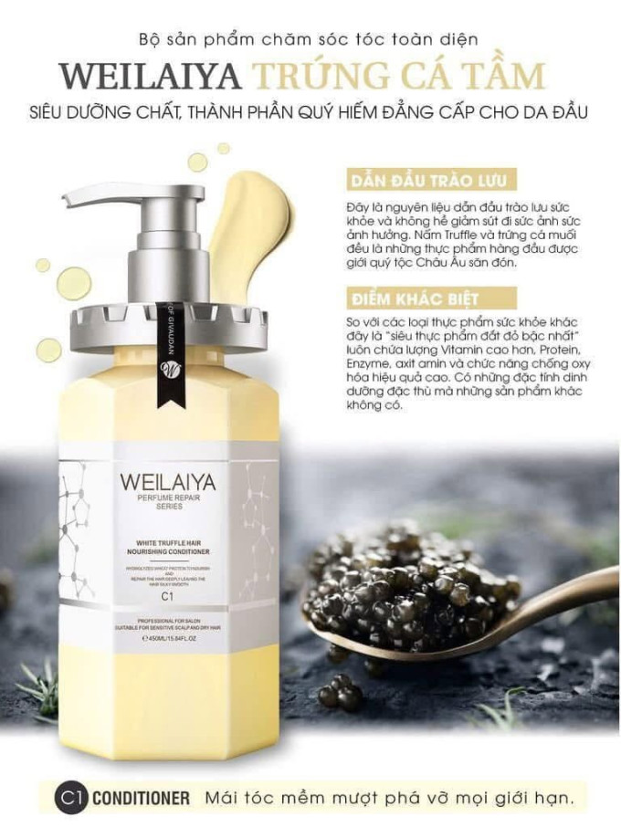 Dầu Xả Weilaiya Nấm Truffle