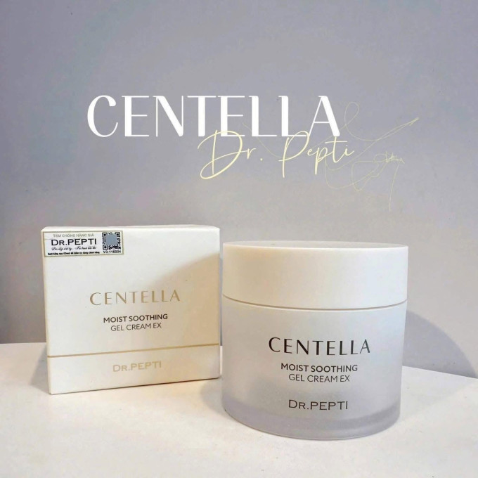 Kem Dưỡng Dr Pepti Centella Moist Soothing Gel Cream EX – Dưỡng Ẩm, Phục Hồi Da Hiệu Quả