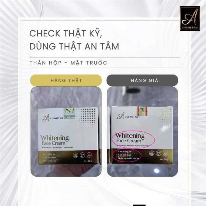 Kem Face Pháp chính hãng có thiết kế bao bì được in ấn sắc nét