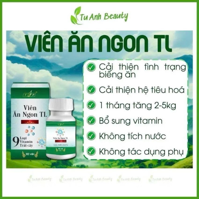 Mua Viên Uống Ăn Ngon TL chính hãng tại Havinabeauty.com