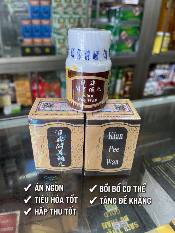 Combo 2 Hộp Kiện Tỳ Hoàn Kian Pee Wan – Tiết Kiệm Hơn, Hỗ Trợ Tăng Cân Hiệu Quả