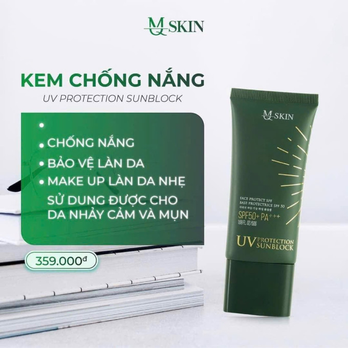 Chống nắng hiệu quả với chỉ số SPF50+ PA++++.