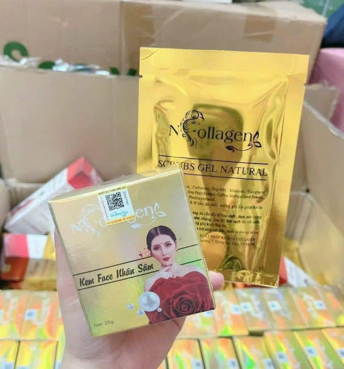 Kem Face Nhân Sâm Vàng N Collagen Chính Hãng – Dưỡng Trắng, Mờ Nám, Phục Hồi Da Khỏe Mạnh