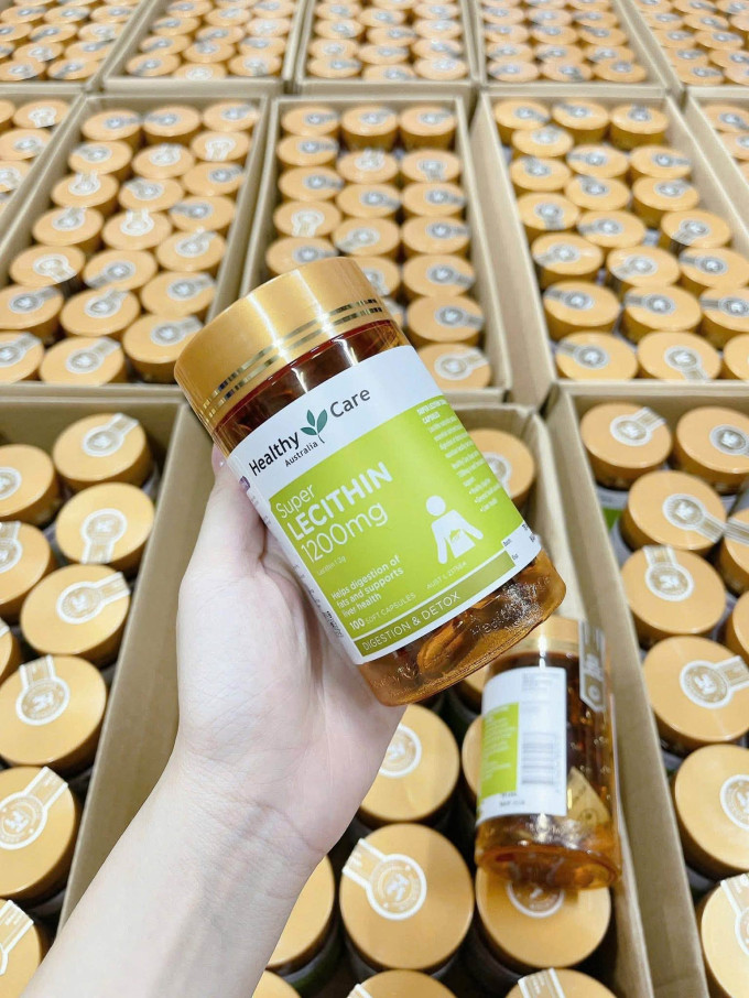 Mua mầm đậu nành Úc Healthy Care Super Lecithin chính hãng