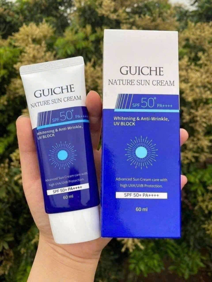 Kem chống nắng Guiche Nature Sun Cream SPF50+ PA++++