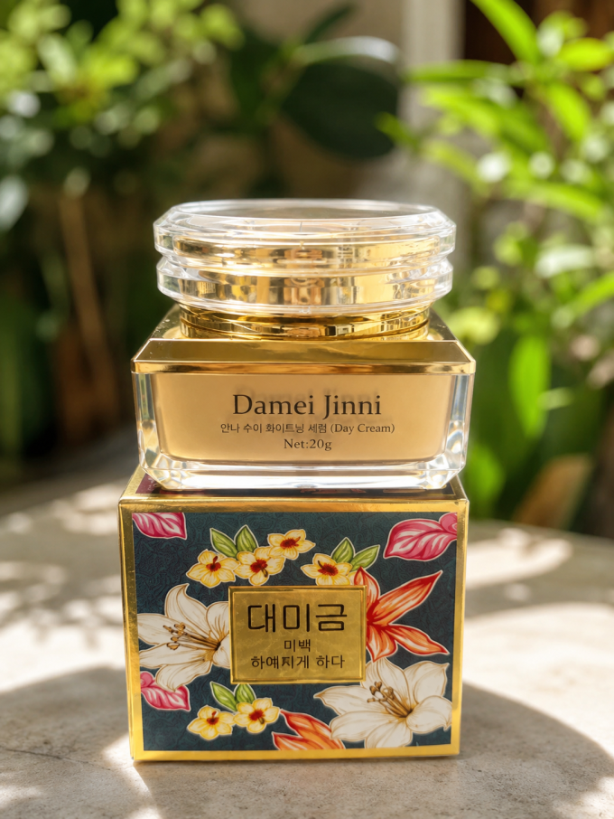 Kem Damei Jinni Ngày – Dưỡng trắng, cải thiện thâm nám, tàn nhang