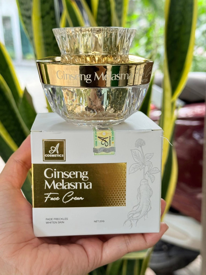 Kem Face Nám Nhân Sâm A Cosmetics – Ginseng Melasma
