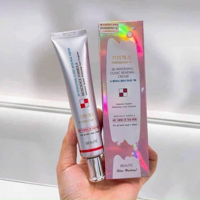 Kem Melasma-X Hàn Quốc dưỡng sáng da, hỗ trợ mờ nám