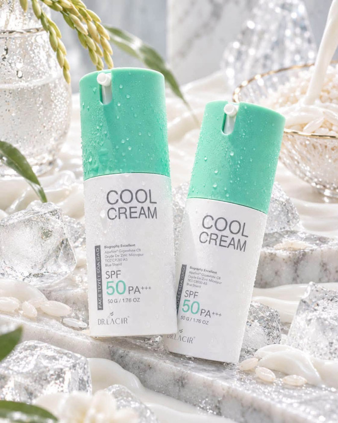 Kem Face Lạnh Dưỡng Da Chống Nắng 5 in 1 Dr.Lacir Cool Cream 50gr