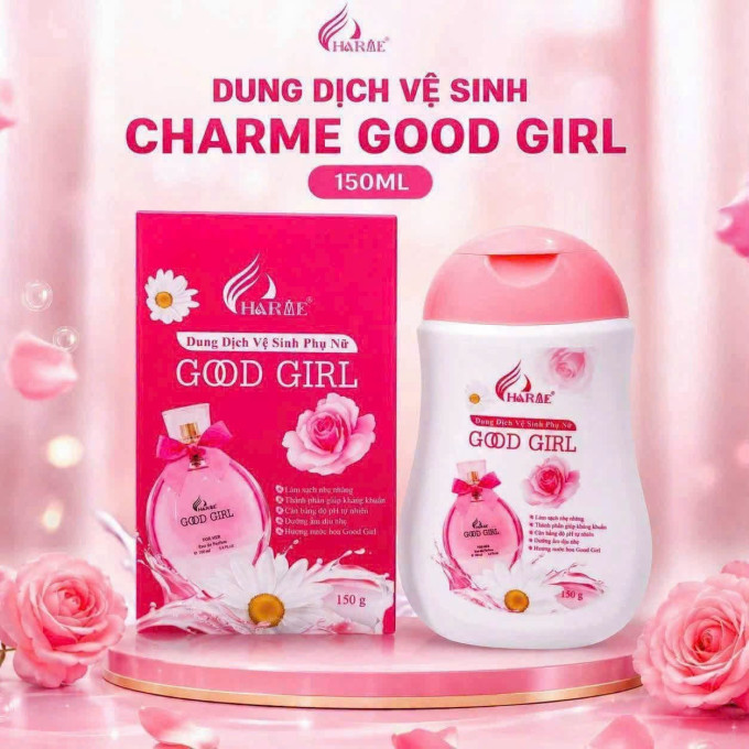 Dung dịch vệ sinh Charme Good Girl 150ml chính hãng