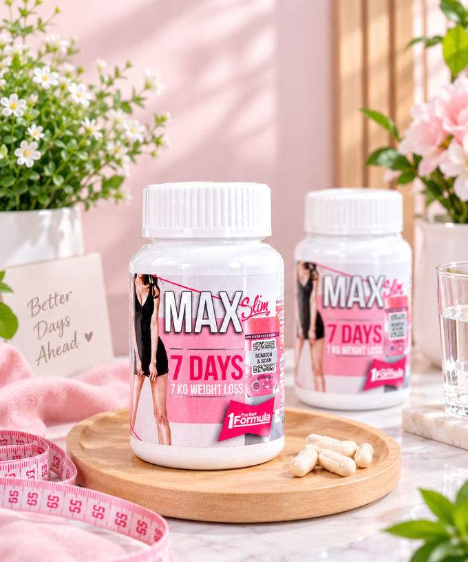Giảm Cân Max 7 Days – Sản Phẩm Hỗ Trợ Kiểm Soát Cân Nặng