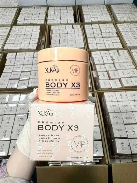 Kem Body Xuka X3 250g – Dưỡng Da Toàn Thân Mềm Mịn