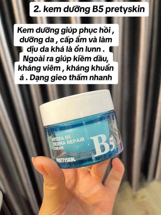 Kem dưỡng B5 Pretty Skin được nhiều khách hàng tin dùng
