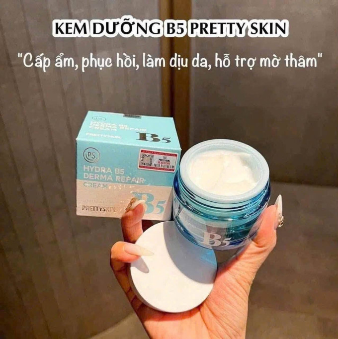 Kem Dưỡng B5 Pretty Skin 52ml Phục Hồi Dưỡng Trắng Da