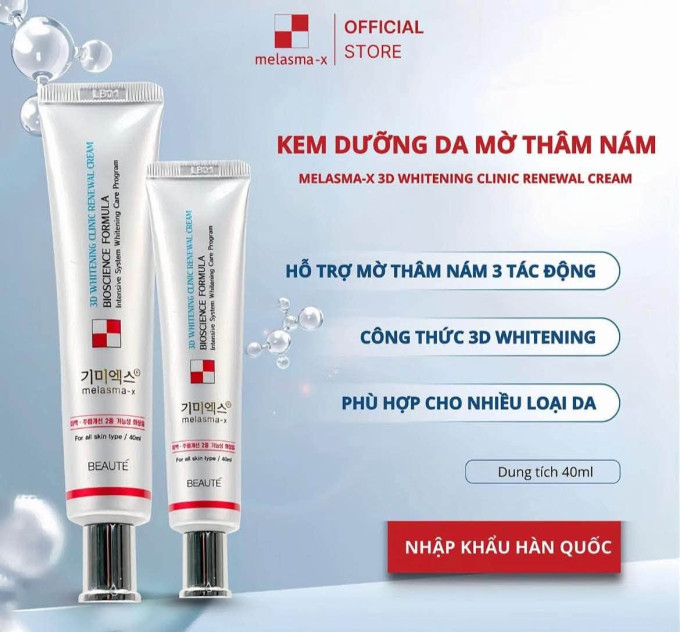 Kem dưỡng mờ nám được nhiều khách hàng tin dùng